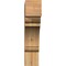 Ekena Millwork Olympic Block Rough Sawn Bracket, Western Red Cedar, 6"W x 26"D x 26"H BKT06X26X26OLY05RWR - alternate 3